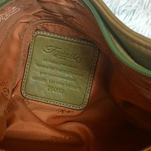 Fossil olive green handbag
